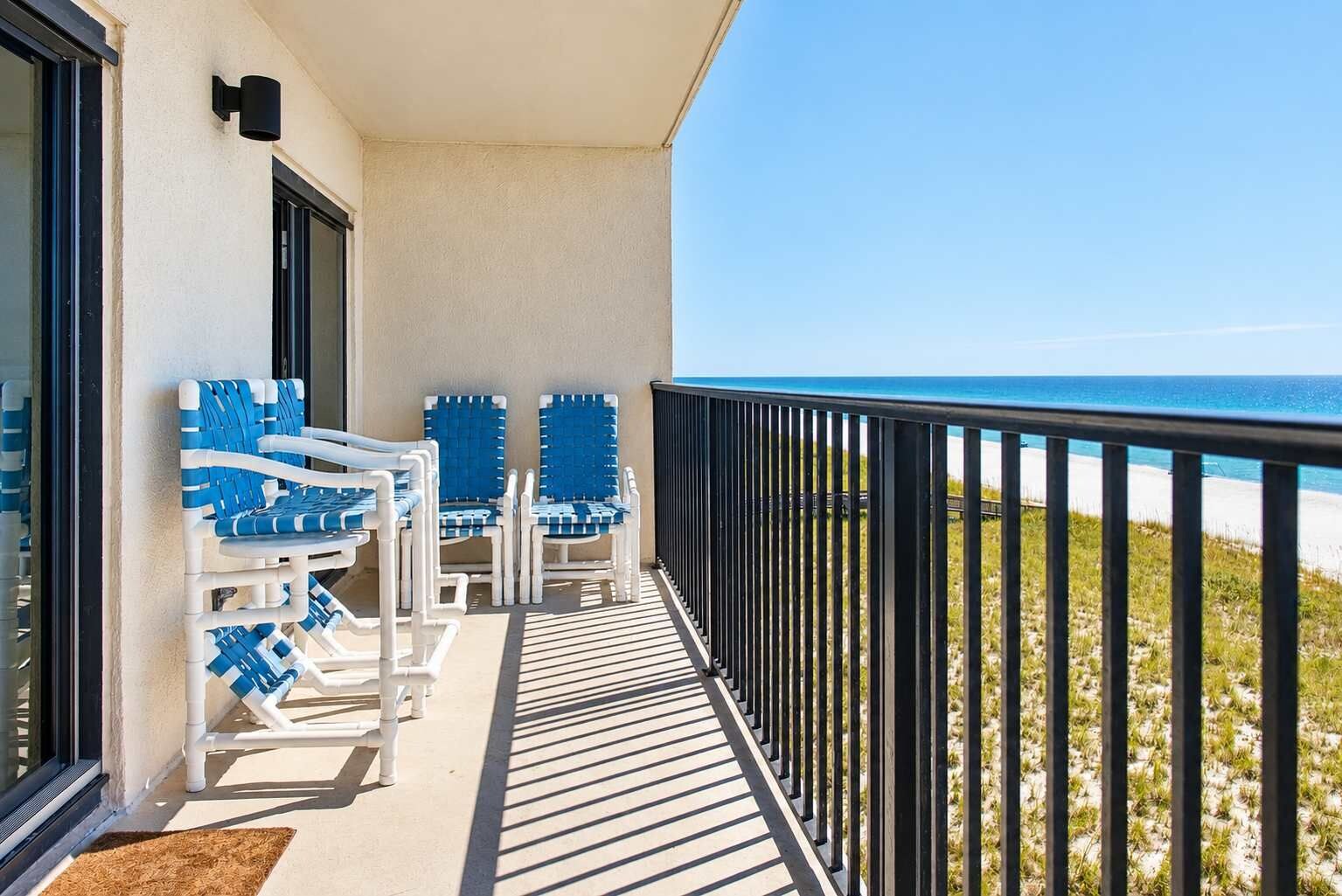 Relax on the Private Balcony