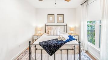 3 bedrooms, iron/ironing board, travel cot, free WiFi