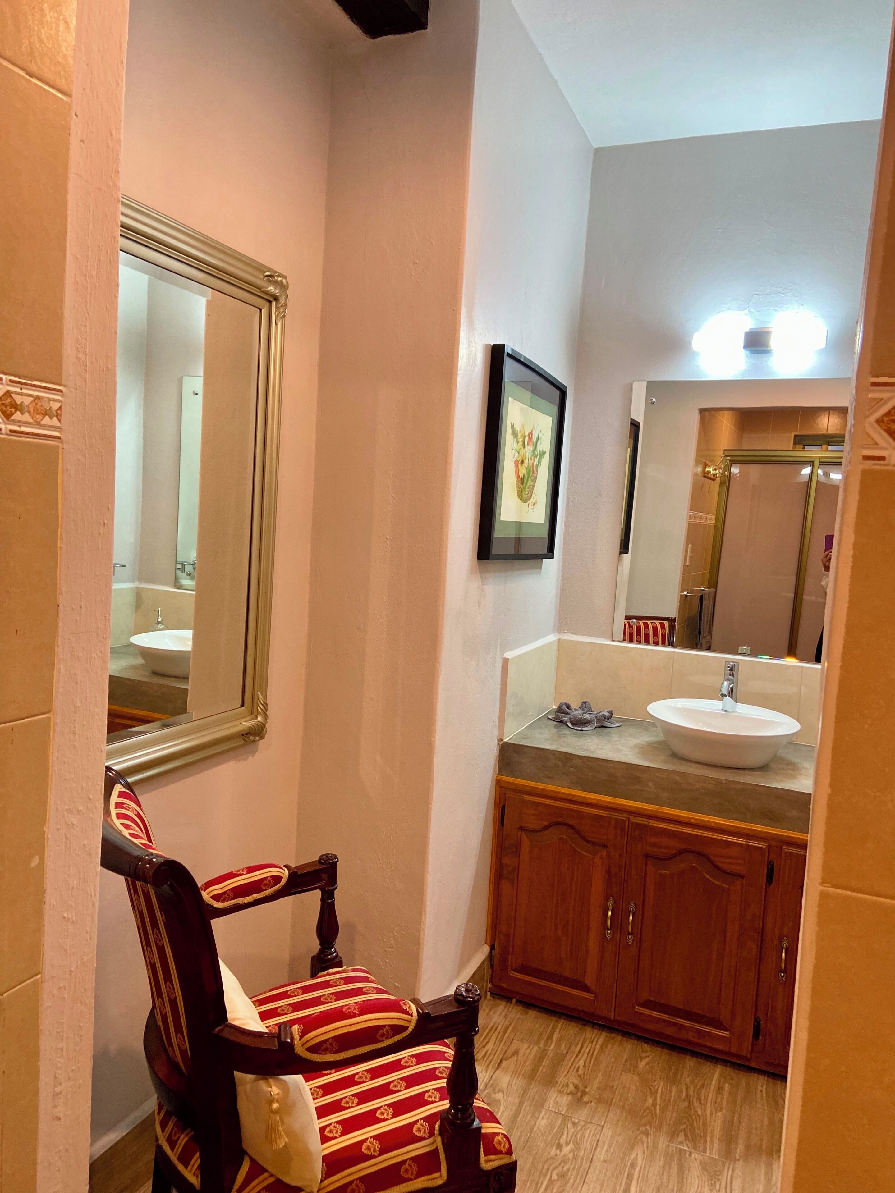 Deluxe Suite | Bathroom | Bathtub, hair dryer, soap, shampoo