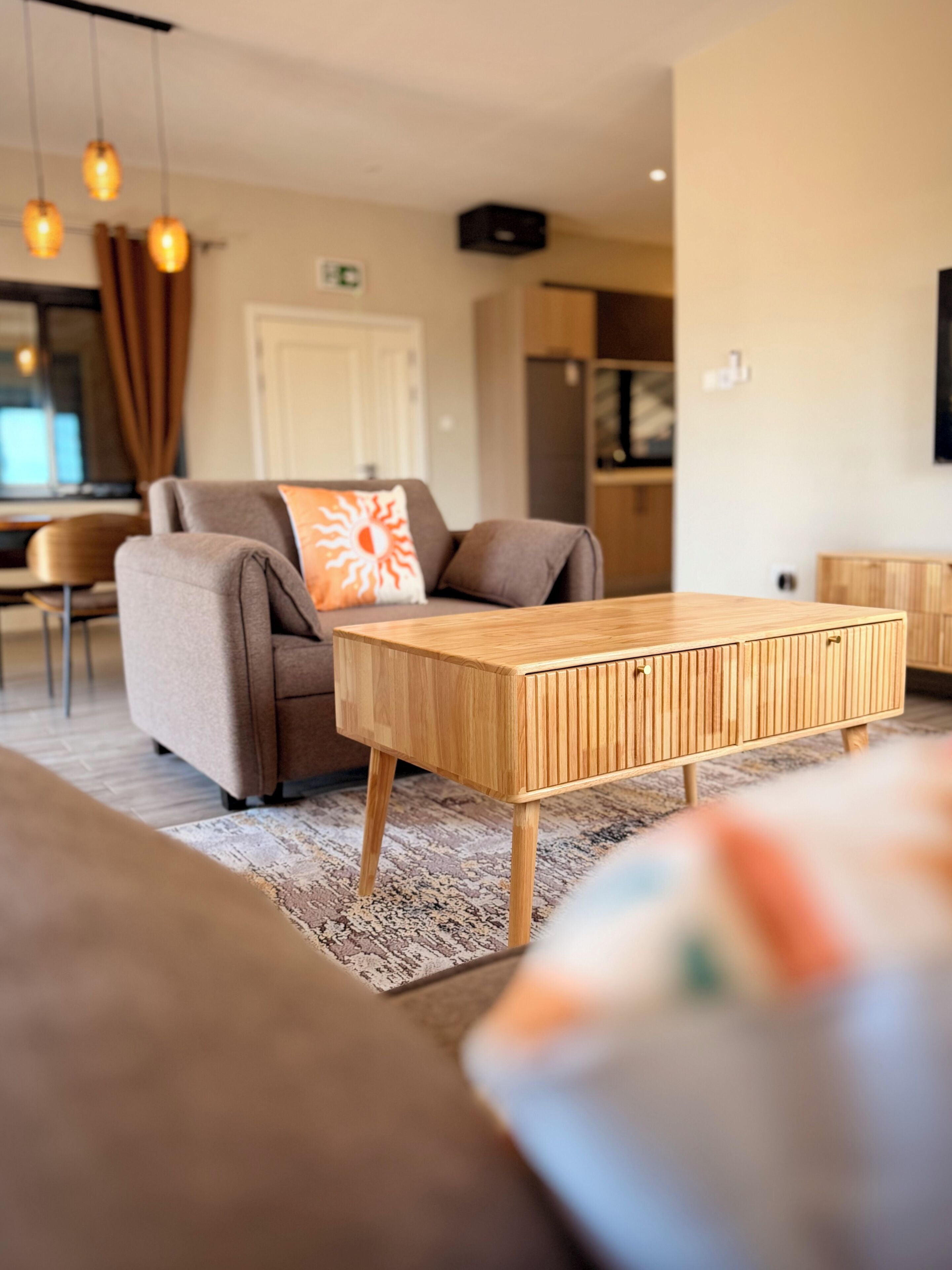 Appartement Supérieur, vue ville | Coin séjour