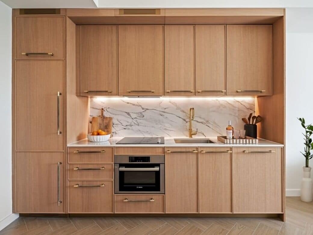 Standard Apartment, Balcony, City View | Private kitchen