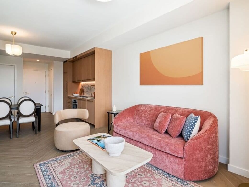 Standard Apartment, Balcony, City View | Living area
