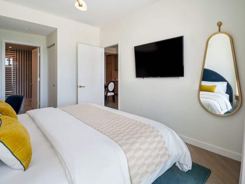 Appartement Standard, balcon, vue ville | Fer et planche à repasser, Wi-Fi gratuit