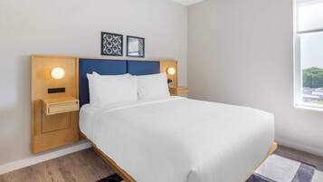 2 habitaciones, tabla de planchar con plancha, cuna de viaje y wifi