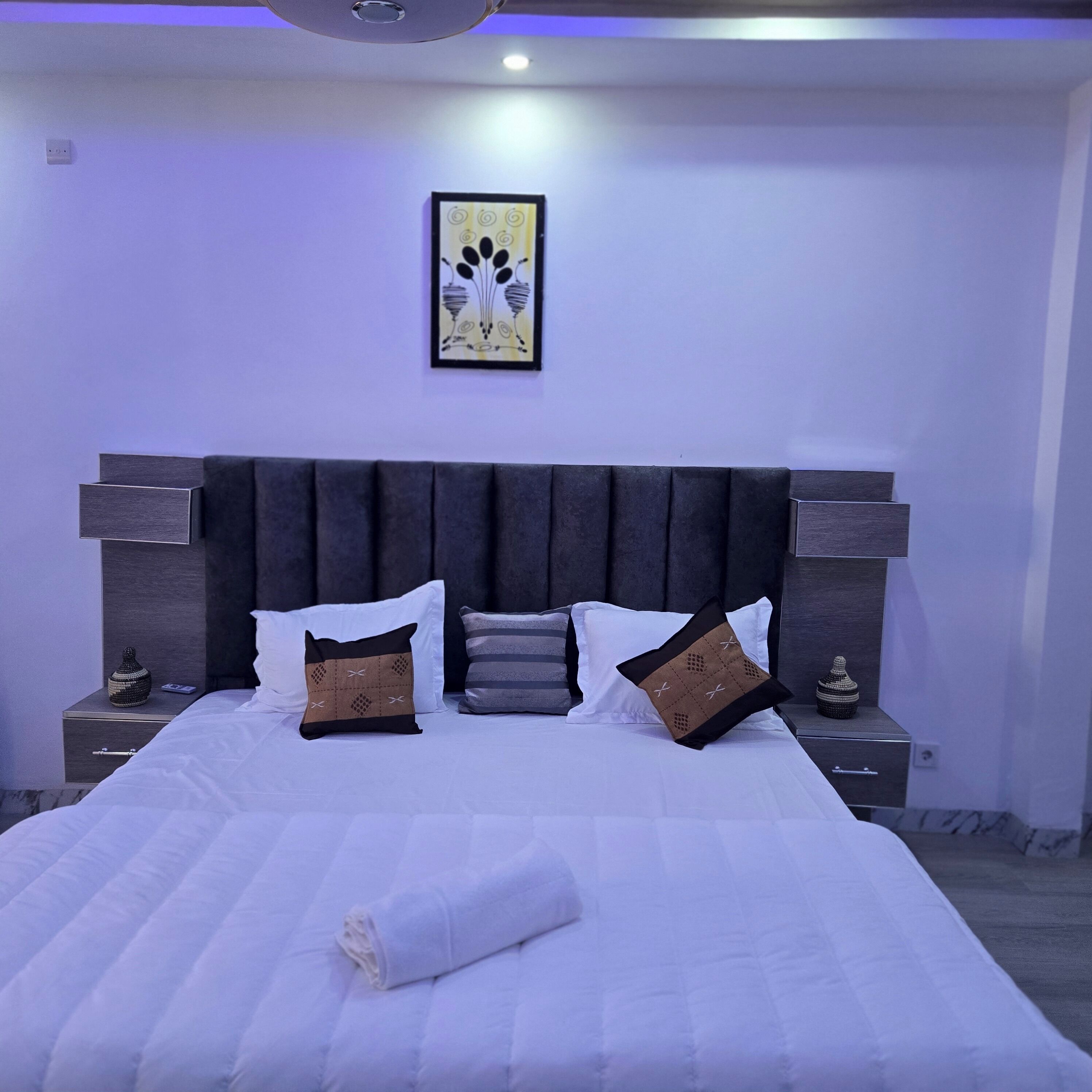 Penthouse Deluxe, balcon, vue plage