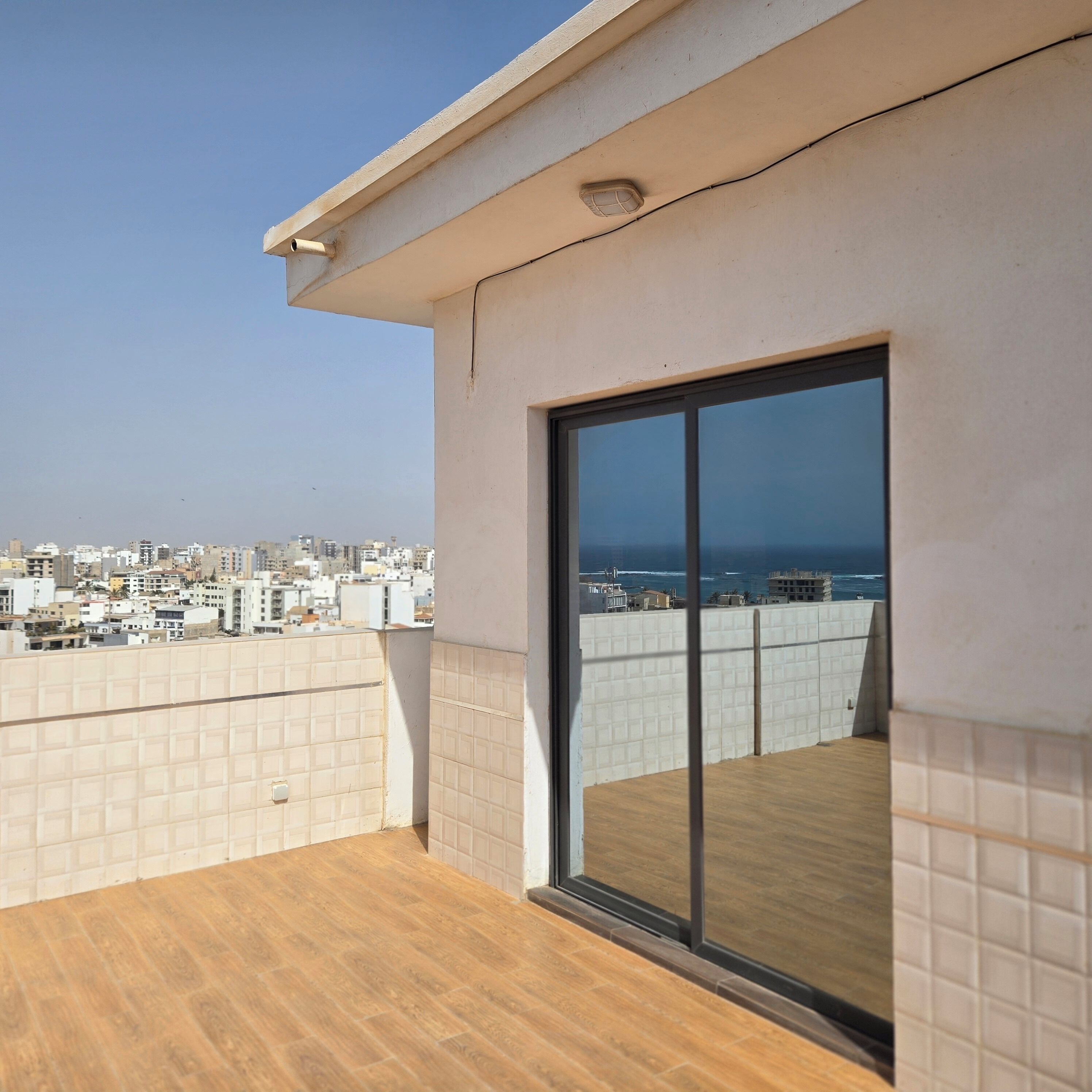 Deluxe Penthouse, Balcony, Beach View | Terrace/patio