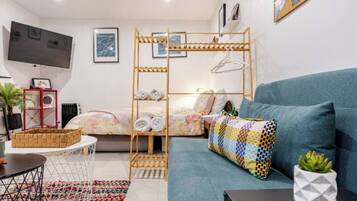 Wifi gratis y ropa de cama