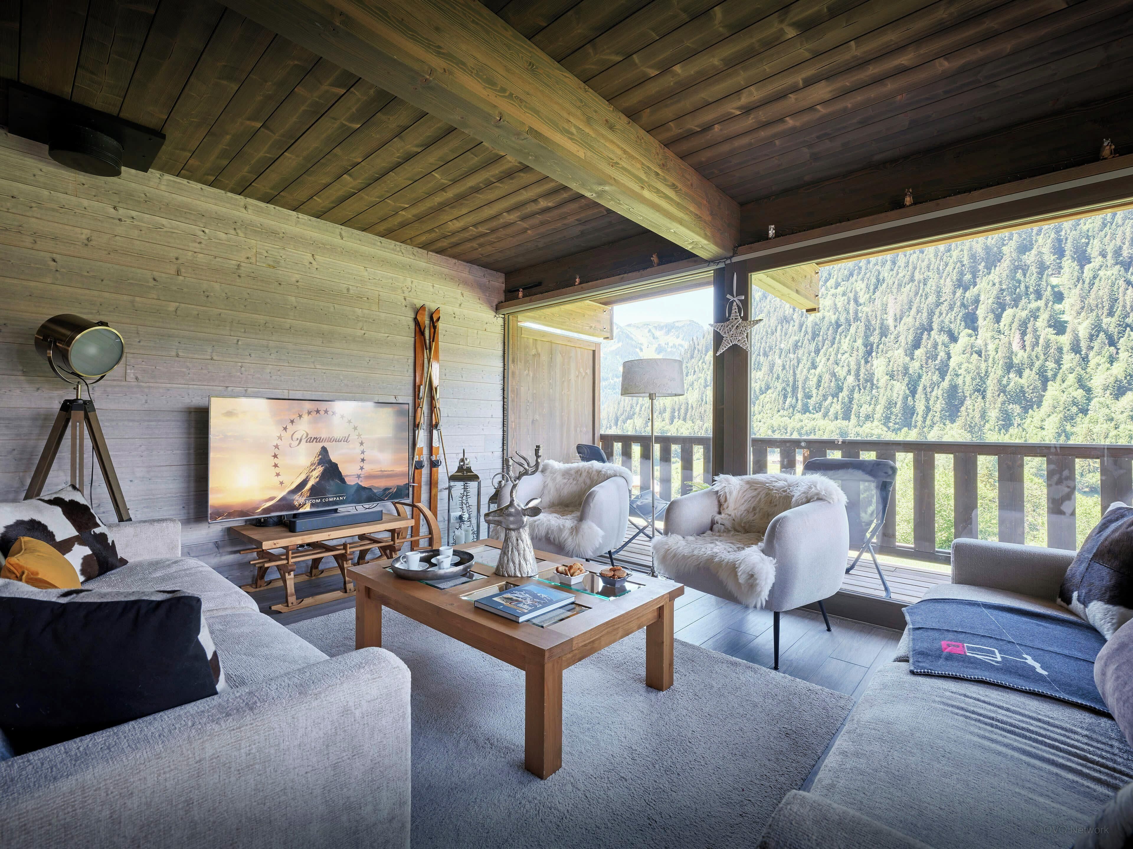 TV, DVD player, stereo