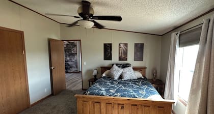 Escape to the Heart of Kansas overlooking Rock City and the Solomon Valley!