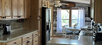 Escape to the Heart of Kansas overlooking Rock City and the Solomon Valley!