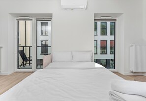1 chambre, fer et planche à repasser, Wi-Fi, draps fournis