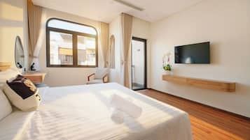Studio Deluxe, balcon, vue ville