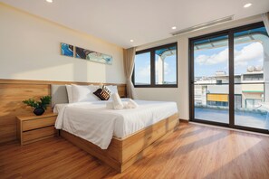Studio Premium, balkon, pemandangan kota | Pemandangan dari kamar