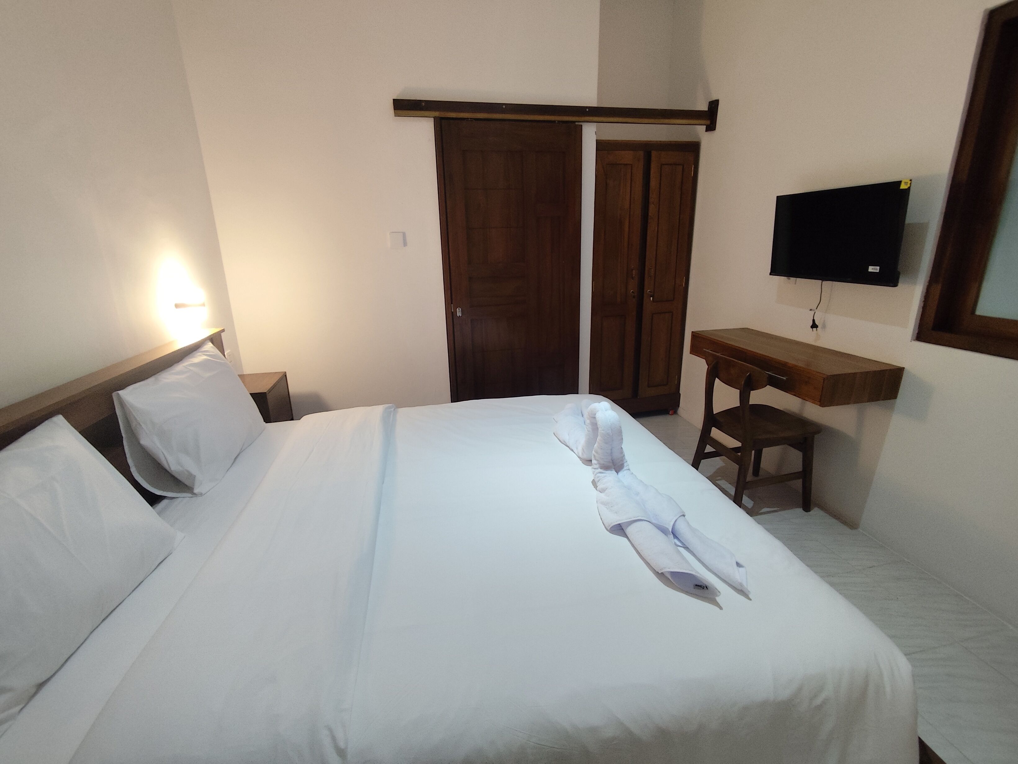 Family Double Room, Courtyard View