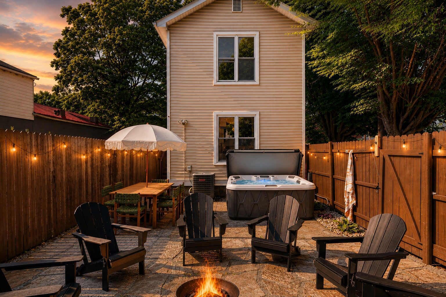 Outdoor dining