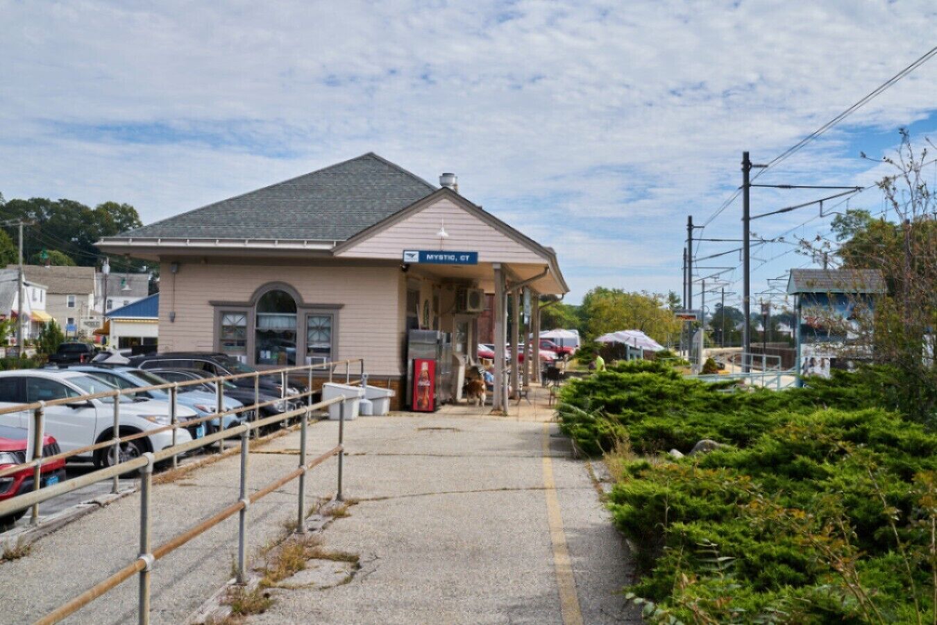 Onsite parking, car charging station
