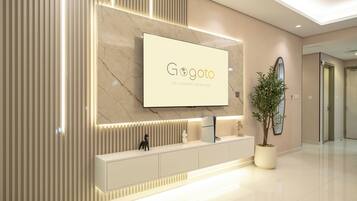 Deluxe-Apartment, Stadtblick | Lobby