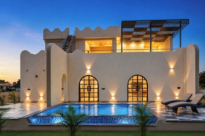 ELIVAAS Belvedere 4BHK Villa with Pool