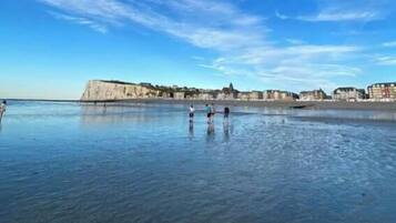 Accommodatie ligt op het strand