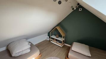 2 habitaciones, wifi gratis y ropa de cama