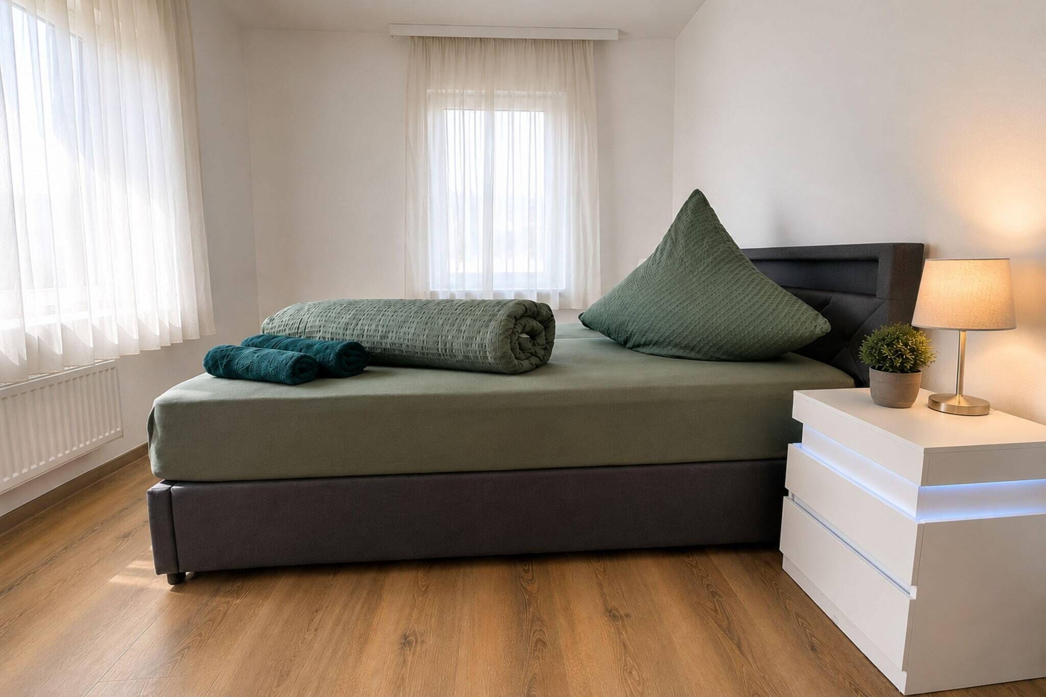 2 Schlafzimmer, Bügeleisen/Bügelbrett, Reisekinderbett, kostenloses WLAN