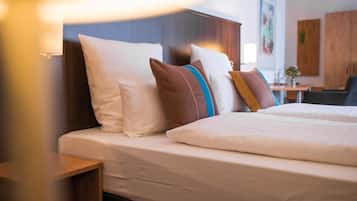 1 dormitorio, cuna de viaje, wifi gratis y ropa de cama