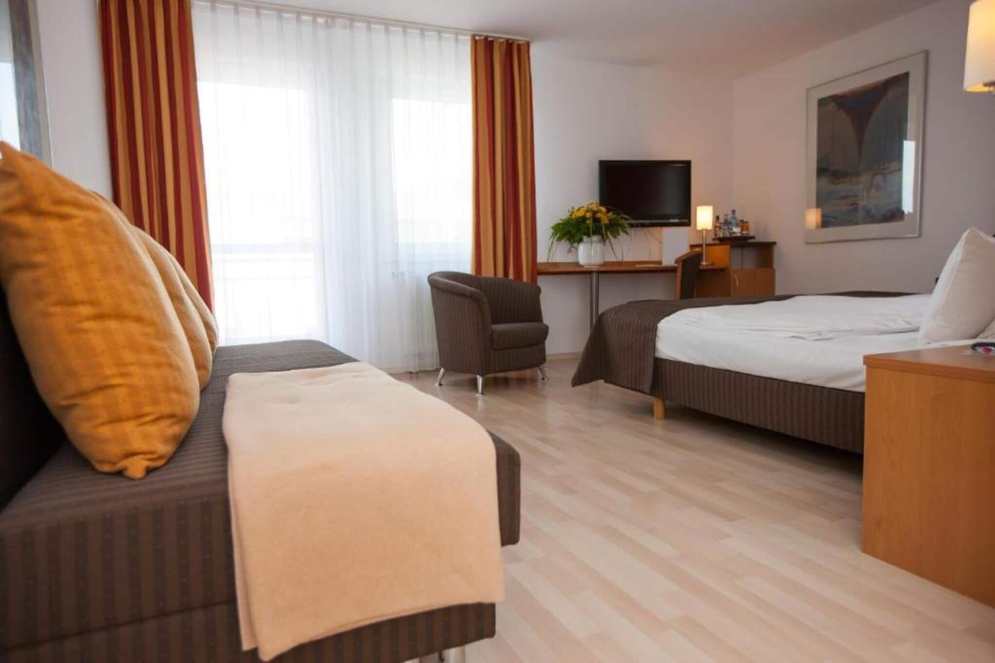 1 Schlafzimmer, Reisekinderbett, kostenloses WLAN, Bettwäsche