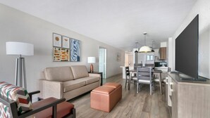 TV - More Space, More Memories | Family 2BR Resort Near Disney (Kissimmee)