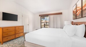 1 bedroom, desk, free WiFi, bed sheets