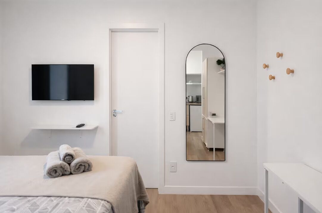 1 dormitorio, Internet, ropa de cama