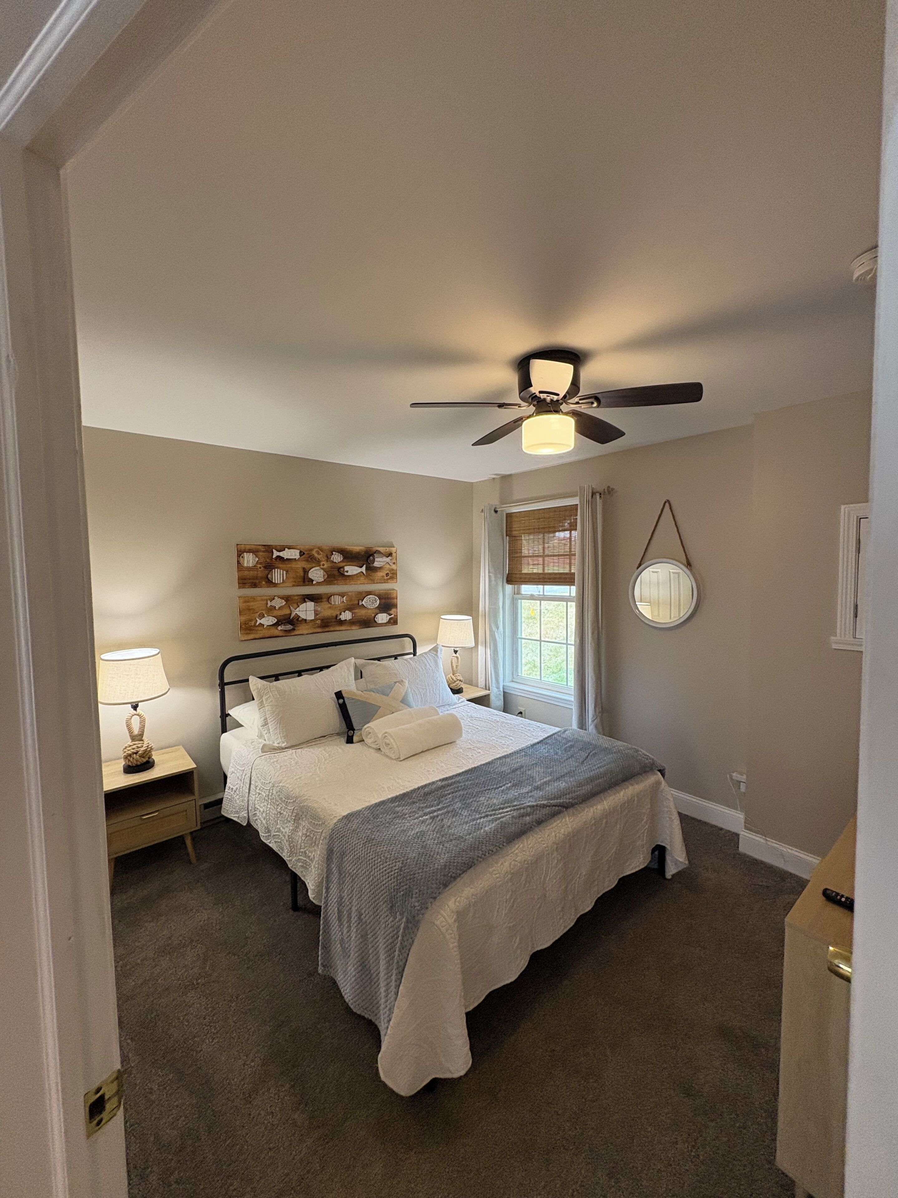 2 bedrooms, iron/ironing board, WiFi (free), bed sheets