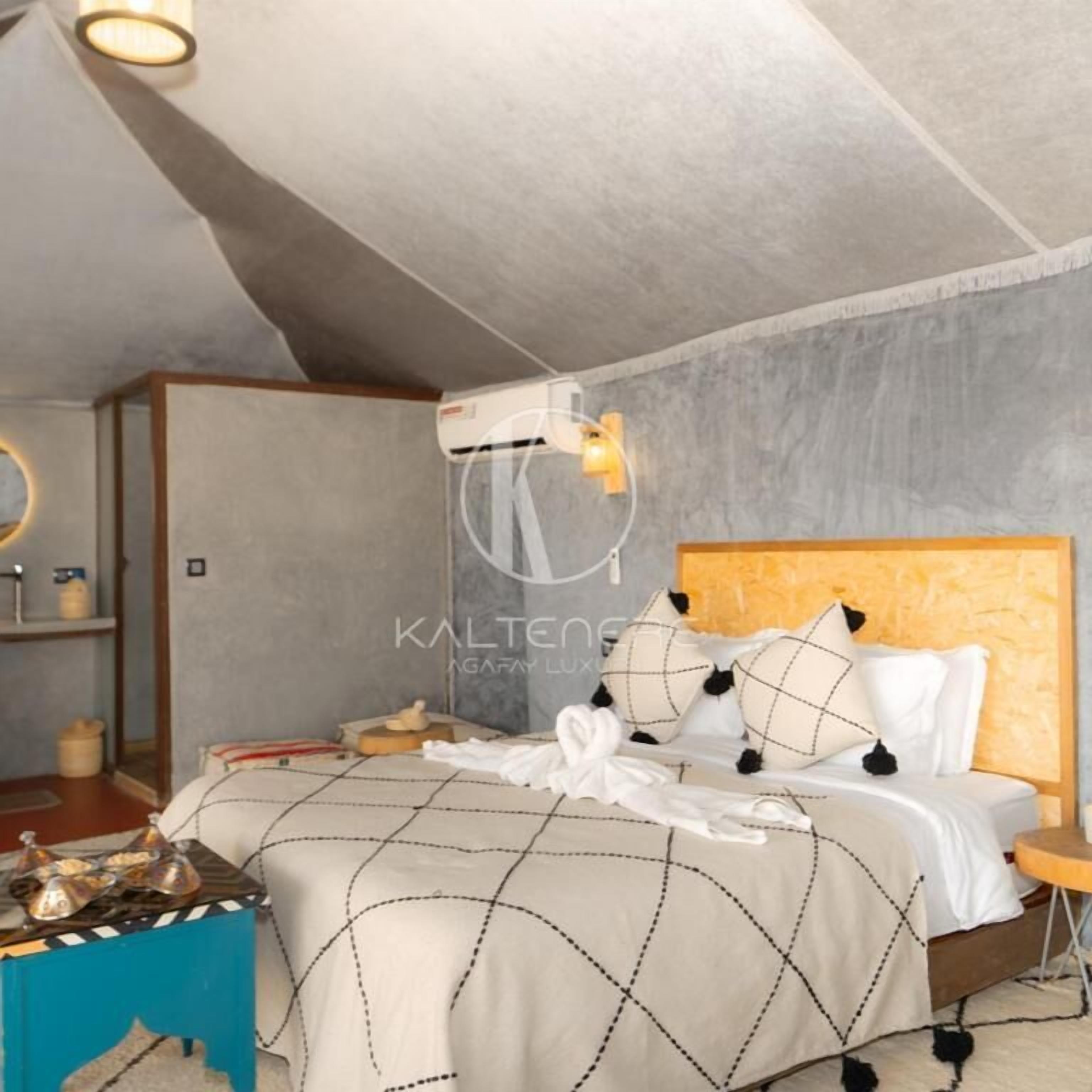 Comfort-værelse med dobbeltseng eller 2 enkeltsenge - terrasse - bjergudsigt