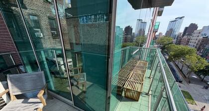 Sunny Balconied 1BR in Artsy Lower East Side - MONTHLY
