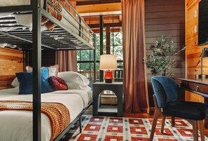 Room - Moonlit Pine Hideaway: Outdoor Cinema-Sauna-Hot Tub-Luxury Cabin-Sleeps 8 (Broken Bow)