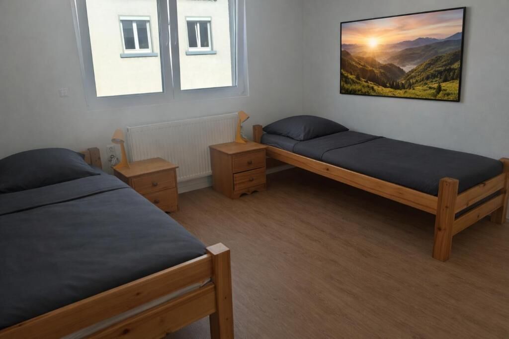 Blackout curtains, iron/ironing board (on request), free WiFi