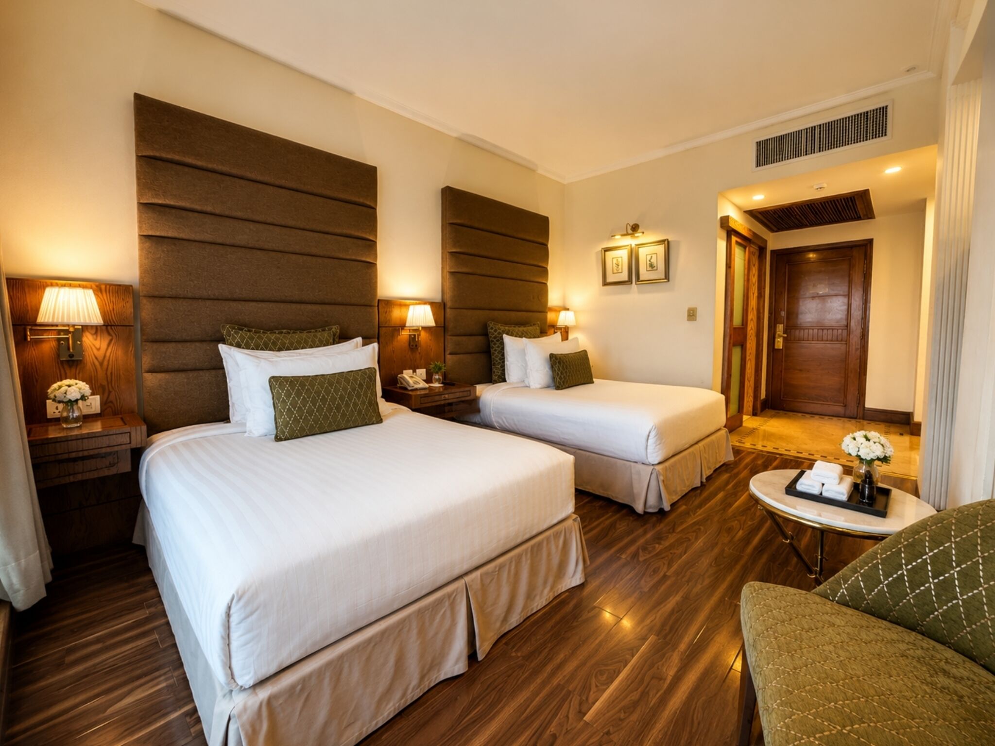 Deluxe Double or Twin Room, City View | In-room safe, soundproofing, iron/ironing board, free WiFi