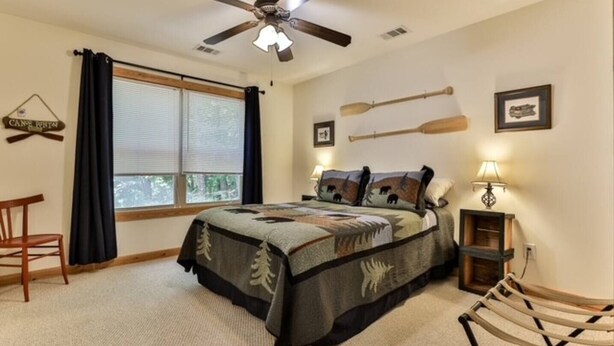 4 habitaciones, escritorio, wifi gratis y ropa de cama