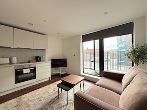 TV - Chic 1-Bed Flat in Sheffield City Centre (Sheffield)