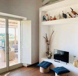 Villa, 5 habitaciones, frente a la playa | Zona de estar