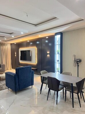 Apartment, Balcony, City View | Dining - BH Apartments (Abuja)