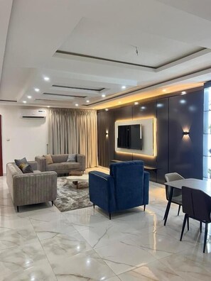 Living area - BH Apartments (Abuja)