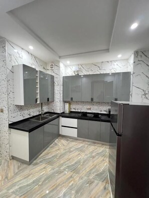 Apartment, Balcony, City View | Private kitchen - BH Apartments (Abuja)