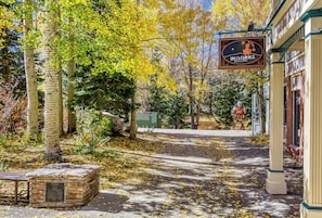 The property sits in a charming historic district where golden autumn leaves blanket tree-lined streets and local character shines through every corner. - NEW - Charming 2-Bedroom Condo Near Shuttle Stops and Downtown (Breckenridge)