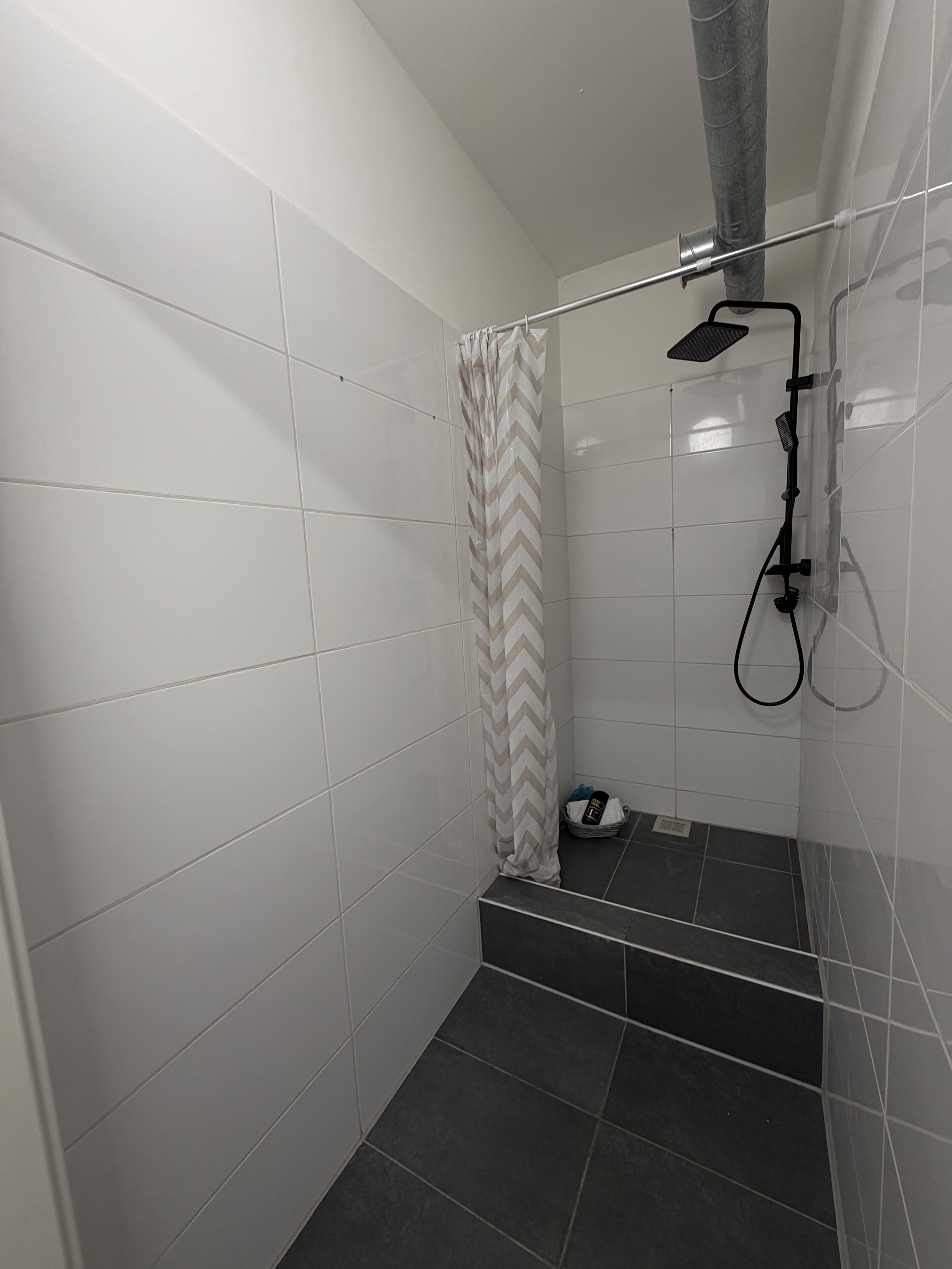 Soap, shampoo, toilet paper