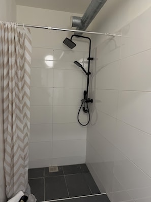 Soap, shampoo, toilet paper
