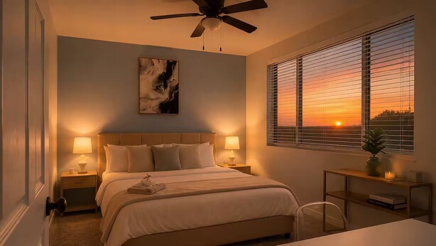 1 bedroom, desk, iron/ironing board, WiFi (free) - Resort-Style 1BR, 4 Pools & Fitness, Free Parking (Scottsdale)