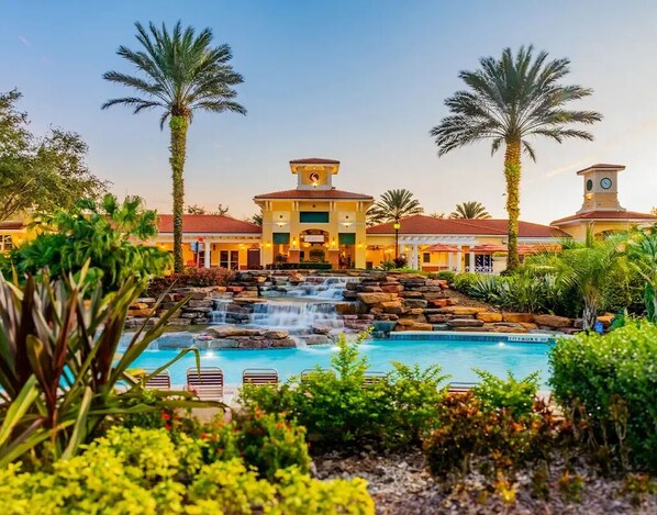 Pool - Escape to Orange Lake Resort – Spacious 2BR Villa at River Island Poolside! (Kissimmee)