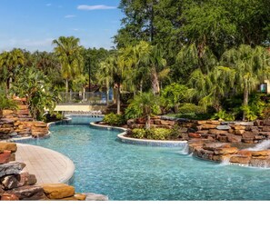 Pool - Escape to Orange Lake Resort – Spacious 2BR Villa at River Island Poolside! (Kissimmee)