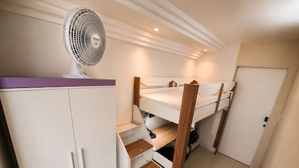 Chambre simple Confort, 1 lit jumeau, non-fumeur, vue sur la cour intérieure