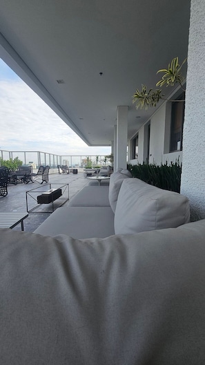 Terrace/patio - Condominio Hub Brooklin (São Paulo)